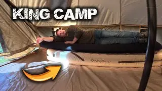 KINGCAMP air mattress frame + sleeping pad