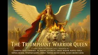 THE TRIUMPHANT WARRIOR QENN a song from the heaven hosts for the QUEEN of HEAVEN, Flame flesh Ashira