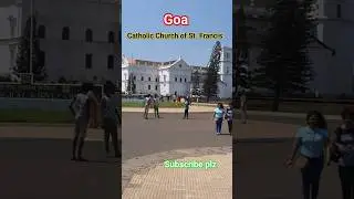 Goa famous church....#goa #shortvideo #panaji #northgo a#dance #travel #trending