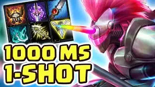 1000+ MS THE CRAZIEST ONE SHOT EVER INFINITY EDGE HECARIM JUNGLE - Nightblue3