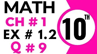 Exercise 1.2 Chapter 1 | 10th Class Math | Question 9 | Class 10 Maths