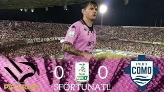TROPPA SFORTUNA!! PALERMO 0 - 0 COMO |Live Reaction dal Renzo Barbera|Palermo|Serie B|