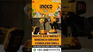 INGCO 20V IMPACT WRENCH CONTACT US FOR BEST PRICE +919461111172 #automobile #ingco #trending #reels
