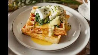 The Most Epic Blogger Brunch: Ham & Cheese Waffles with Donal Skehan