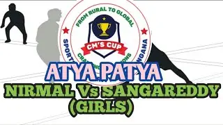 ATYA PATYA NIRMAL  Vs SANGAREDDY||CM CUP 2026 GAMES