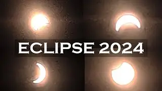Solar Eclipse Timelapse, 4-8-2024 #eclipse #solareclipse #epic #timelapse