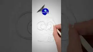wait for cute popping eyes? #art #viralshort #animated