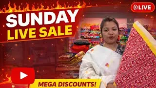 Sunday live from #ananyasdhemaji #trendingmekhelasador #handloom order whatsapp no - 7002444623