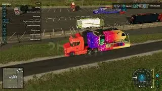 FS22 funfair Christmas pull on