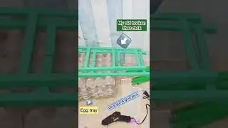 Easy hacks for broken shoe rack using EGG TRAY DIY..