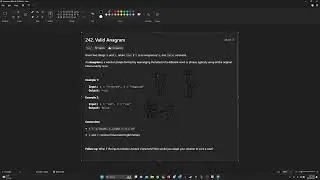 The NeetCode Rodemap Journey Part 2: Valid Anagram (C++/Java/Python)