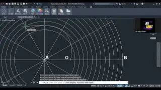 AutoCAD - Архимедова спираль 2
