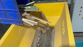 ATMOS PLYWOOD SHREDDER | WOOD WASTE SHREDDER | WOODEN BOARD SHREDDER | WOOD SCRAP PROCESSING