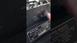 1960's VOX Super Beatle amp and head for sale in Maryland proof of life video