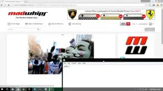 MadWhips - Persistent XSS Vulnerability