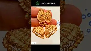 18 carat gold jhumka designs with price 🔥 😻#jhumka  #earrings
