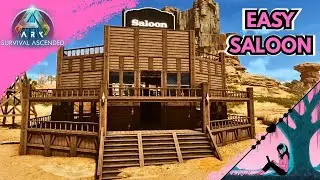 Sweet and Simple Saloon (Speed Build) | #arksurvivalascended