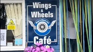 Wings & wheels cafe , bidford on Avon breakfast blades review 1.