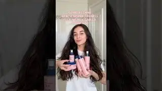 Testing Bruna Tavares' hair care line!!
