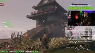 Skr&oacute;t: SEKIRO 9 mini boss 7 Wł&oacute;czni Ashiny za 25 razem. #sekiro #gabryiel666