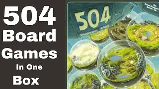 504 Board Games in 1 Box (Review & Unboxing)