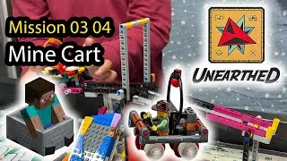 Mission 03 04 - Minecart and Gems - #unearthed FLL 2026 Unoffical Mission Rule