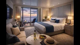 Cruise Ship Cabin Ambience &ndash; Gentle Ocean & Interior Sounds for Sleep (8 Hours)