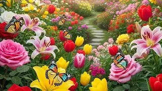 Healing Hymn Instrumental Music for Mental Health, Prayer & Meditation with Nature Imagery