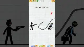How to save him ❔ Draw 2 Save 😱#shorts #short #draw2save #youtubeshorts