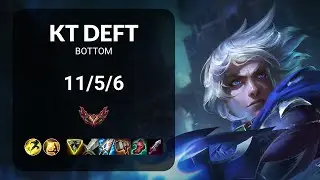 KT Deft Ezreal vs Varus BOTTOM - KR GRANDMASTER Patch 14.24