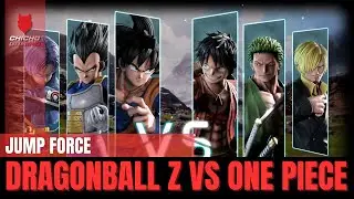 JUMP FORCE - Dragon Ball Z VS One Piece #fighting #anime #dragonballz #onepiece #jumpforce