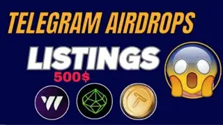 Seed Mining App , W Coin Mining App , TapSwap Mining App Listing Dates