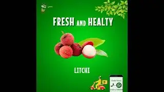 Fruit ads Animation (fresh mart)
