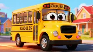 Wheels on the bus I Bus songs I Magic Garden I Kids in the bus I Nursery Rhymes