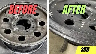 Rusty Wheels Fixed CHEAP (Unbelievable Result)