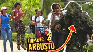 ¡La Broma del Hombre Árbol!  (Bushman Prank) #2 | Adolfo Lora