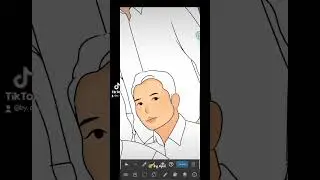 yang mau buat ilustrasi digital seperti ini bisa cek Ig @by.apiii yaa #digitalillustration