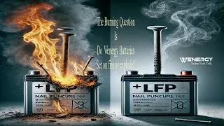 WEnergy LFP Battery Safety Test: Nail Puncture & Overcharge