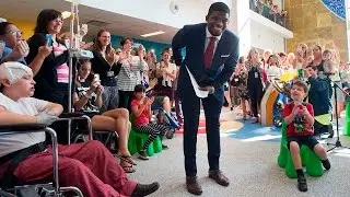 Child asks P.K. Subban 
