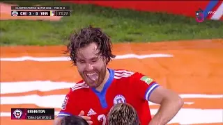 Chile 3-0 Venezuela | Goles Erick Pulgar y Ben Brereton | Clasificatorias Qatar 2022 | Chilevisión