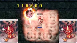 #RagnarokOnline Scholar Fire Bolt Skill Test (Double Imp Card) TRO:Baphomet Classic Server