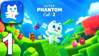SUPER PHANTOM CAT 2 Walkthrough Gameplay Part 1 - Chapter 1 Mystic Forest (iOS Android)