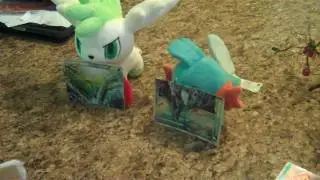 Opening a Pokemon Heart Gold/Soul Silver Unleashed Booster Pack