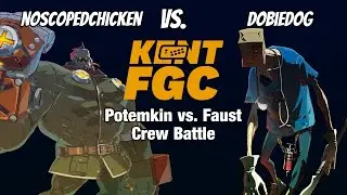 NoscopedChicken (Potemkin) vs. DobieDog (Faust) | Potemkin vs. Faust Crew Battle - Kent FGC