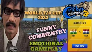 EMOTIONAL GAMEPLAY WORLD T20 CUP 2022 WCC3 FUNNY COMMENTRY GAMEPLAY#wcc3 #wcc3 #t20worldcup #wcc3t20