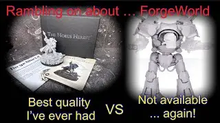ForgeWorld not available again VS the best I&rsquo;ve ever had &hellip; ramble + I build alpharius Horus heresy 