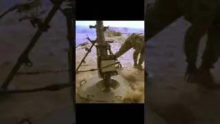mortar in action