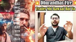 Dhurandhar Trailer Review 🤯| Epic BGM & Cast | What a Absolute Masterpiece Trailer | Tabbahi Pakki