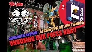 Advanced Samples Review + Unbox - SPAWN New Action Figures / giveaway and new Spawn comic titles