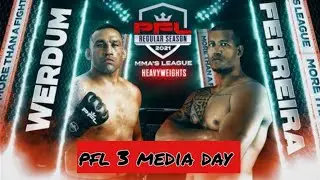 PFL 3 Media Day